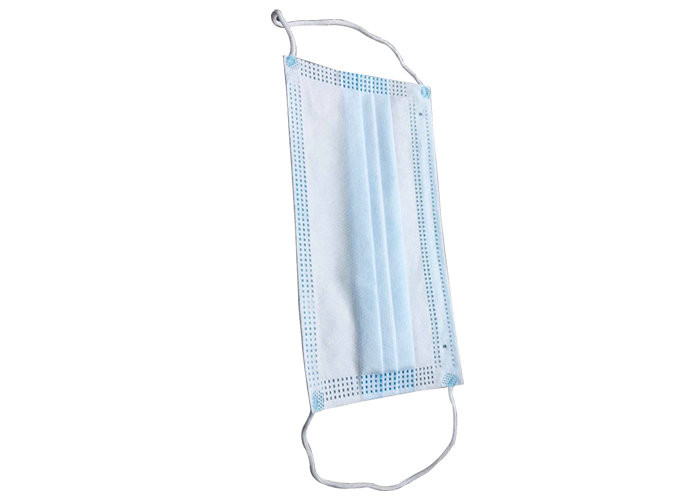 Anti - Bacterial Disposable Protection Face Mask Breathing Non Woven Material