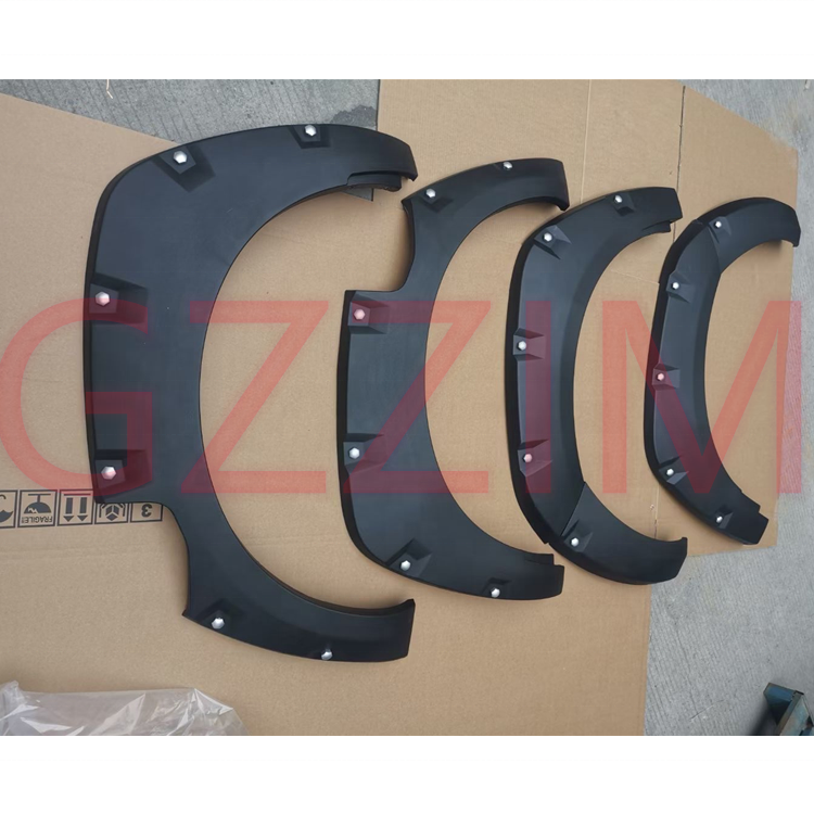LED Light Design ABS Plastic Wheel Fender Flare For NP300 Navara 2021
