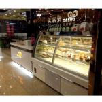 Low Noises Fan Cooling 760W Pastry Display Chiller