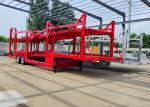 Fuwa/BPW Axle 2 Axle Hydraulic Lifting Upper and Lower Platform Car Transport