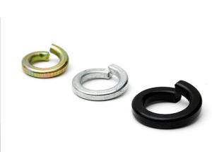 Quality Curved Spring Lock Washer , Single Coil SS Spring Washer JIS B 1251 wholesale