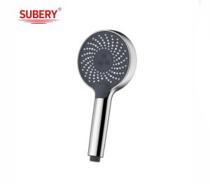 Quality OEM ODM Power Massage hand showerhead Silicone Nozzle Bathroom Accessory Booster Type Xiamen Shower Head for Body Wash U wholesale