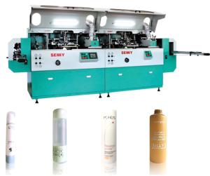 Quality 12 Color 5000pcs/Hr Tube Screen Printing Machine 250x200mm For Container wholesale