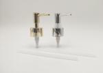 24/410 28/410 Cosmetic Spray Pump Golden Color Shampoo Long Neck Pump