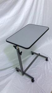 Quality Overbed Patients 700mmx1010mm Hospital Bed Tray Table With Wheels wholesale