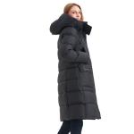 FODARLLOY Women's Winter Down Coats Jacket Yellow Women's Zipper Slim Hooded