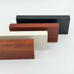 Quality Iraq Algeria Aluminum Kitchen Profile Wood Finish Aluminium Profiles wholesale