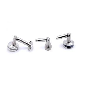 Quality Stainless Steel Window Awning Hardware Kit Glass Canopy Fittings 12mm Mirror wholesale