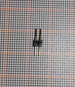 Quality Terastor Round hole pin/Pin Header 2.0mm 1*2P wholesale