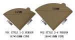 Natural Unbleached Cone Coffee Filter Paper For Beverage