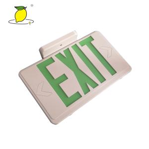 Quality exit sign emergency light emergency exit light battery wholesale