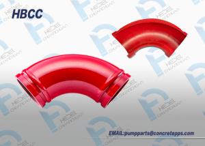 Quality Casting elbow standard SK flange DN125 R275 90D elbow, twin wall elbow wholesale