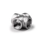 304 316 316L High Pressure Forged Carbon Steel Threaded/SW Cross 1/4''-4.0'' NPT