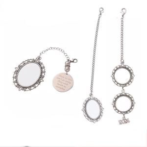 Quality Sublimation Graduation Season Pendant Accessories Blank Sublimation Metal Gift wholesale