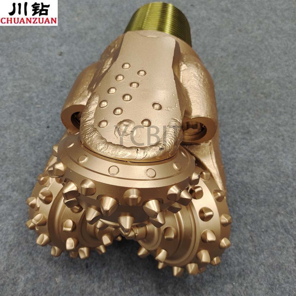 IADC 537 Tricone Rock Drill Bits 8 1/2 Inch Hard Formation With High Compressive Strength