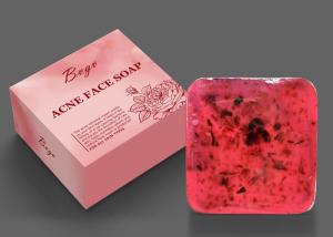 Quality Rose Extract Face Lightening Soap Essential Oil Glutathione Face Soap wholesale