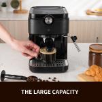 SS304 Multifunction Coffee Machine 0.9L Italian Espresso Roaster Digital Coffee
