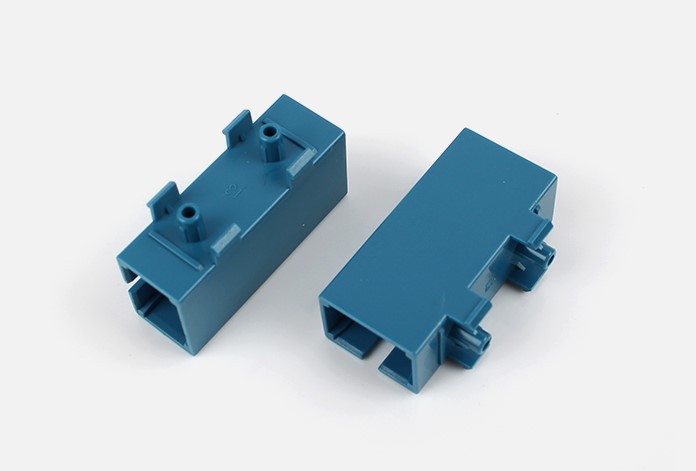 700 Simplex SC Subscriber Connector , Blue Fiber Optic Adaptor For Telecommunication
