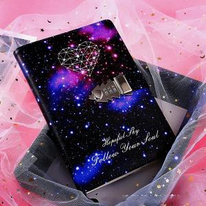 Quality 2022 Leather Lock Catch Journal Writing Schedule Notebook For Students 12 Constellation wholesale