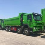 White / Red / Customized HOWO Dump Truck For Heavy Haulage Cargo Customization