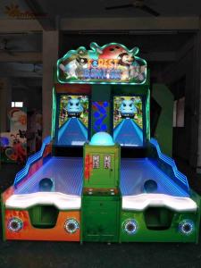 Quality Parents / Kids Bowling Redemption Arcade Machines Wooden Plastic Material wholesale