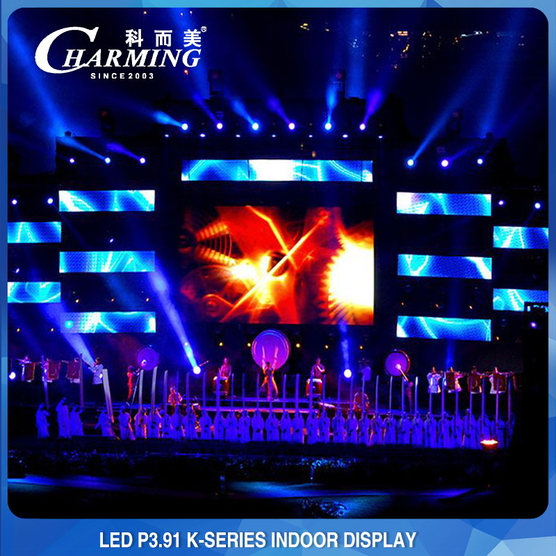 Wide Viewing Angle LED Display P3.91 , Indoor LED Billboard 3840Hz