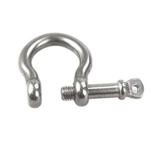 High Polished Bow Type Shackle Stainless Steel AISI304/316 for Dependable Performance