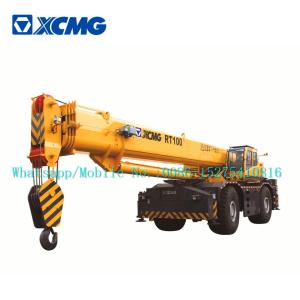 Quality XCMG RT100 100ton rough terrain crane all wheel Drive With Cummins Engine High Cost Effective wholesale
