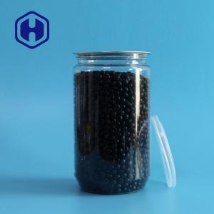 Quality 30oz 900ml Air Tight Bulk Transparent Plastic Can For Fruit Candies wholesale