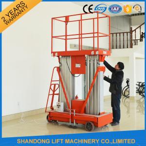 Quality 4 - 20 m Telescopic Boom Lift Rental , Aluminium Aerial Man Lift Elevated Working Platforms wholesale