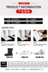 Kevlar Midsole Safety Shoes Cowhide Genuine Leather Work Boots with Steel Toe