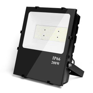 Quality 2019 hot sale AL+Tempered Glass No pcb, No led, No driver 200Watt Driveless LED flood light housing wholesale