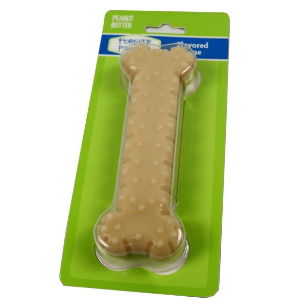 No Stuffing Durable Pet Toys Grinding Hard Rubber Dog Bone Tooth Grinding Peanut