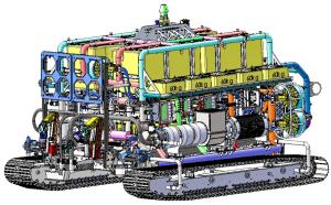 Quality VYL900Q 300m Cable Maintenance ROV with 2* 7 Axis Hydraulic Manipulator wholesale