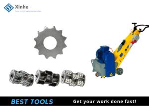 Quality Concrete Scarifier Parts &amp; Accessories 12pt Lamellen Cutters Asphalt Pavement On Planning Scarifying Machines wholesale