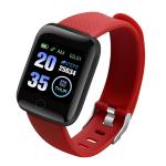 116 Plus Heart Rate Smartwatch 160mAh Blood Pressure Oxygen Sport Smartwatch Gym
