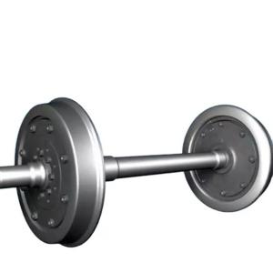 Quality Stainless Steel Parts AAR Railway Wheelset For Hoist Trolley wholesale