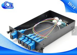 Quality Optical Fiber Couplers For Communication , 1 X 4 Fiber Optic PLC Splitter wholesale