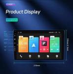 9'' OLED Screen CarPlay Stereo for VW Nissan Toyota Universal 2 Din Multimedia
