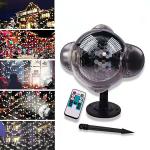 Hot Sale Mini Snowflake Christmas Projection Lights Outdoor Waterproof Snow