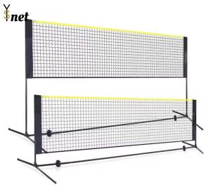 Quality Height Adjustable Portable Badminton Nets 6.1*0.76m Outdoor Tennis Nets Customized wholesale
