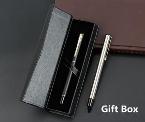Quality Gift box metal pen set elegant metal gel signature pen for office wholesale