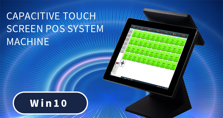 280A Retail POS System with External 58mm/80mm Thermal Printer and 15''/15.6'' Display