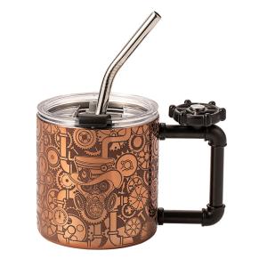 Quality 14oz Stainless Steel Insulated Coffee Mugs Double Wall Stress Relieving wholesale