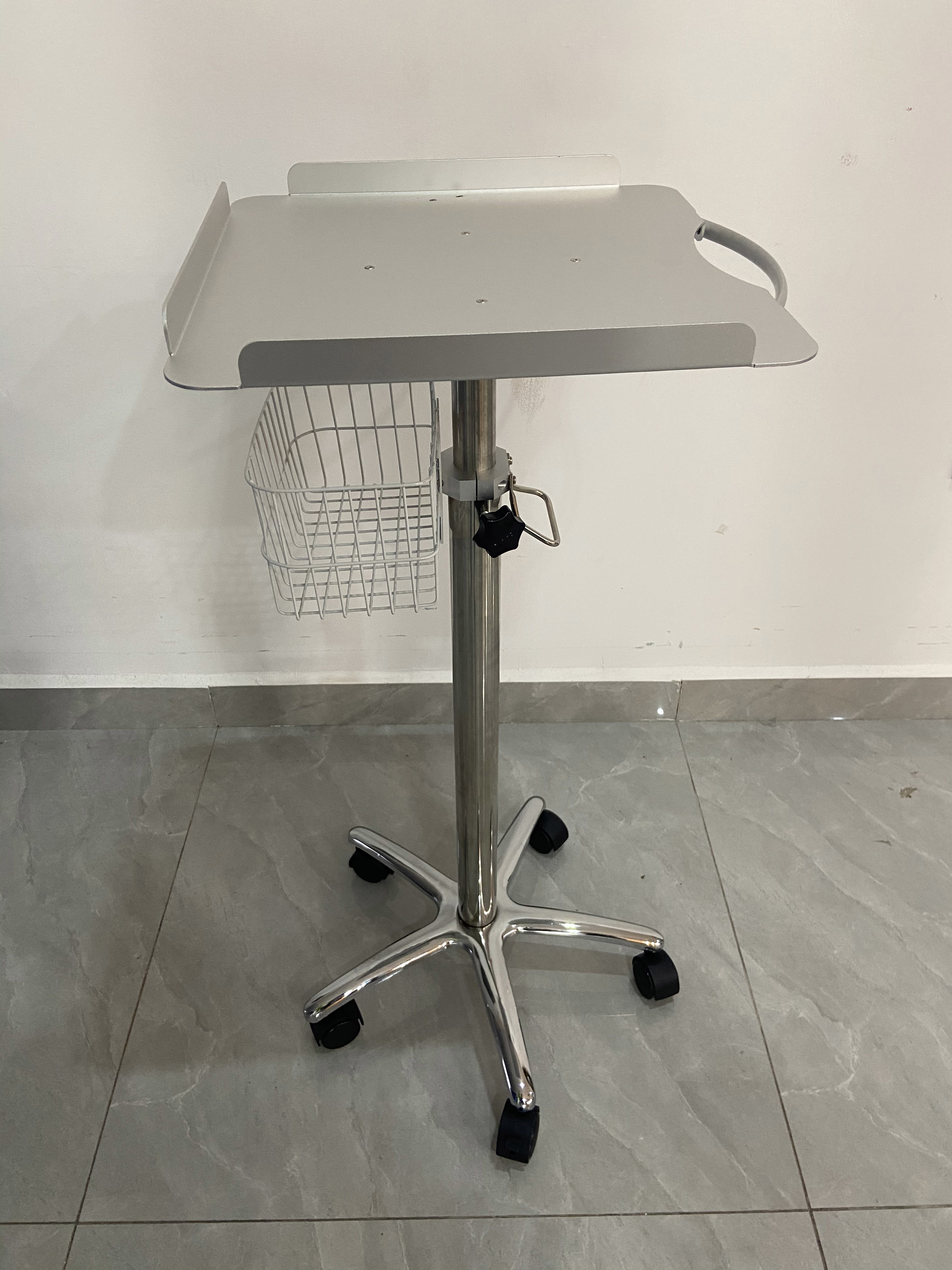 Medical Furniture Instrument Cart Hospital Cart Trolley Medical Equipment Trolley Ecg Fetal Monitor Trolley