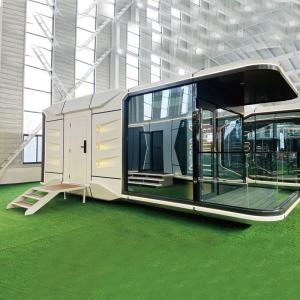 Quality Custom Modular Space Prefab Office Pod Homes Polyurethane Insulated wholesale