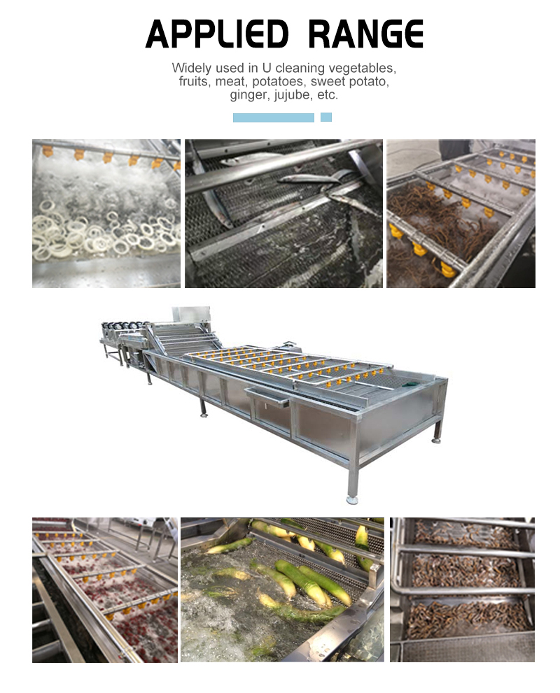Automatic Stainless Steel Fruit Vegetable Processing Machine Electric Double Slot