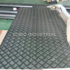 Quality 1500mm Width 5000 Series Aluminium 5 Bar Tread Plate wholesale
