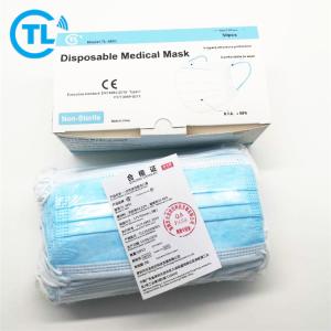Quality High Filtration Bacteria Meltblown Dental Face Masks wholesale