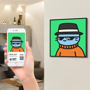Quality Picture Nft Frame Display Digital 16GB Wifi App 10.1in Family Photos Videos HD wholesale